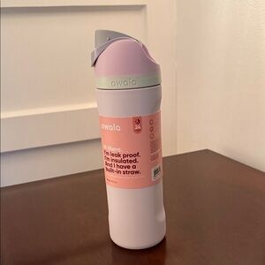 Owala 24 oz FreeSip Pink Pastel (“Candy Coated” color)